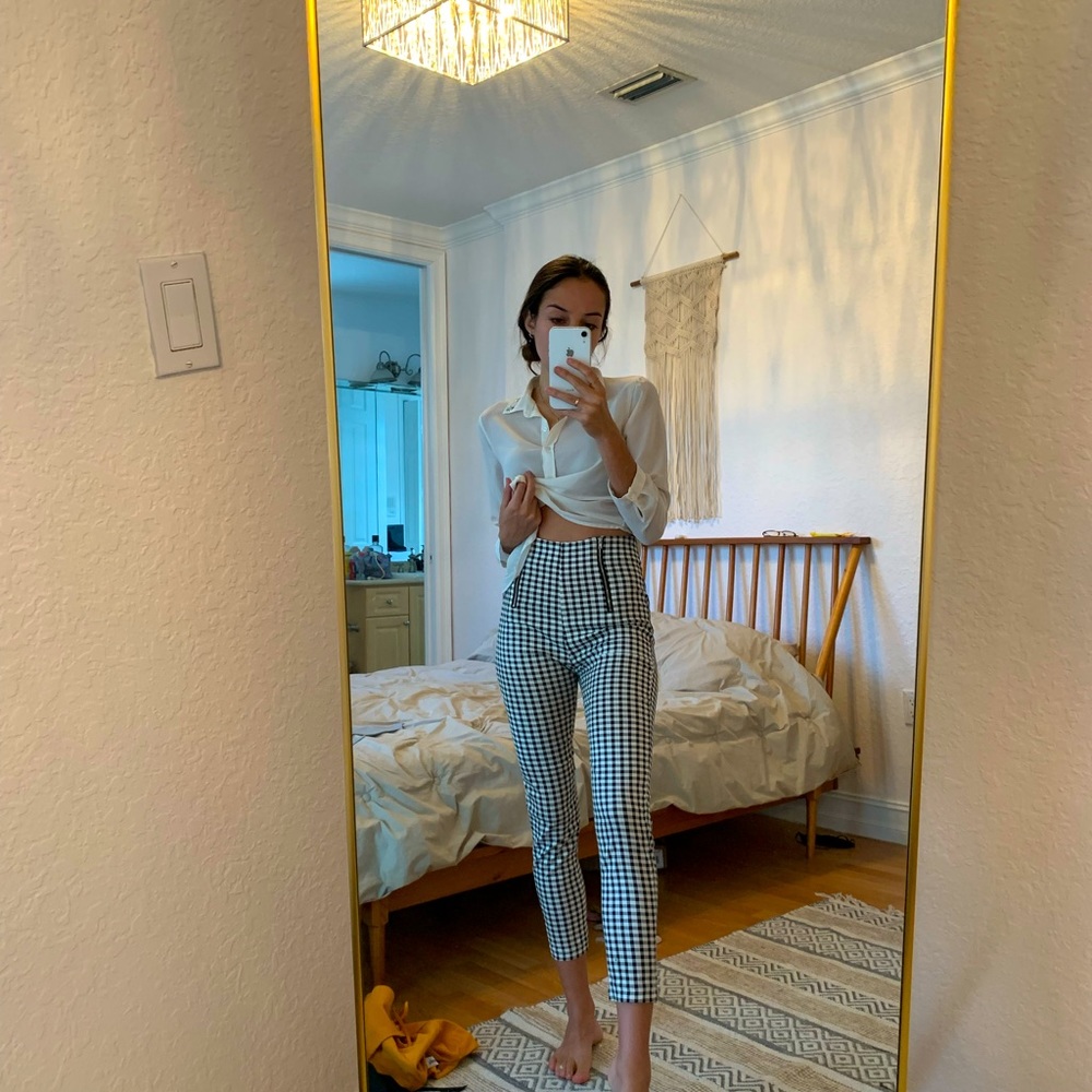Checkered pants